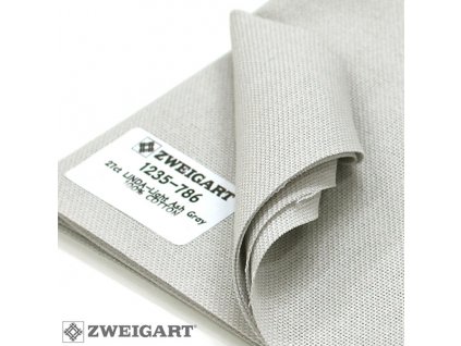 ZW1235-786 Linda 27ct Light Ash Grey (70x100cm)