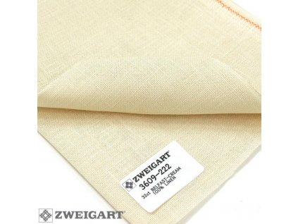 ZW3609-222 Belfast 32ct Cream (70x50cm)