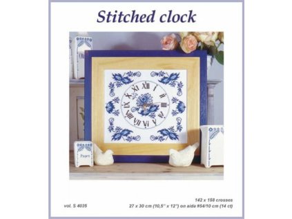 OR4035 Stitched Clock (předloha)