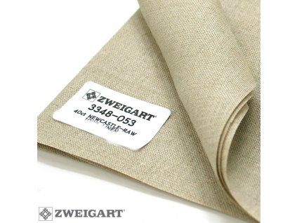 ZW3348-53 Newcastle 40ct Linen Natural (70x50cm)