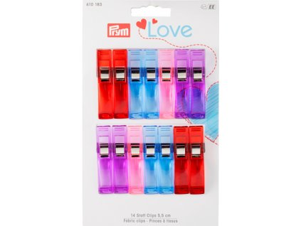 V39729 Svorky na textil 14 ks PRYM LOVE (610183)