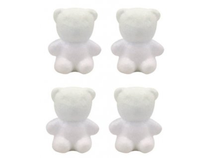 AP6721 Medvídci z polystyrenu 5 cm (4ks)