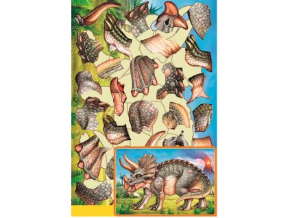 AP6625 Samolepící skládačka TRICERATOPS