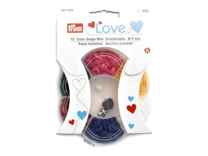 V39743 Patentky Color snaps  PRYM LOVE 393950 (72ks)