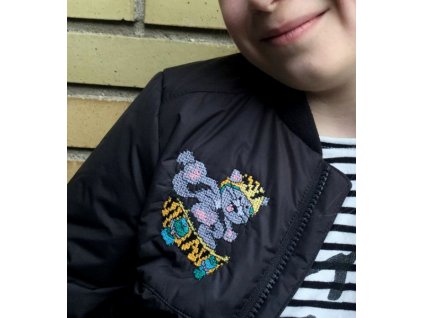 PER79-5805 Vyšívací sada s rozpustnou Aidou