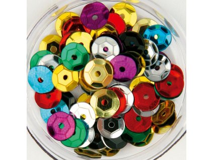ST8068-531 Dekorační flitry v plastové dóze mix (6g.)