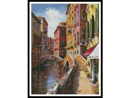 IC23233-12941 Double Bridge Venice (Aida 18ct)