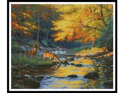 IC22763-12831 Quiet Encounter (Aida 18ct)