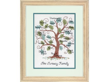 70-73821 Curvy Oak Family Tree - Strom života
