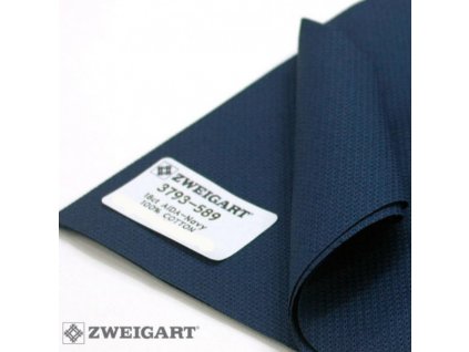 ZW3793-589 Aida 18ct Navy (55x100cm)
