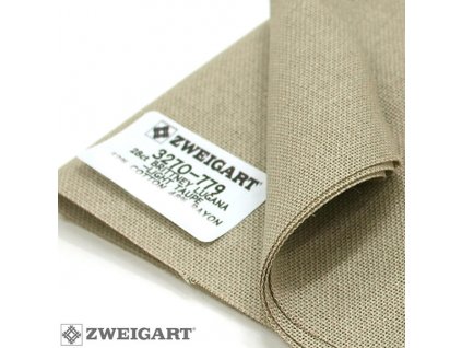 ZW3270-779 Brittney Lugana 28ct Light Taupe (70x100cm)