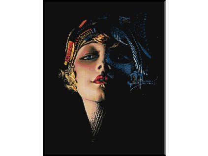 KRI-2265 Rolf Armstrong - Lights and shadows (gobelínový steh)