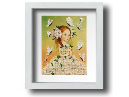 HL-KA22 Krása a něžnost (korálkové vyšívání)