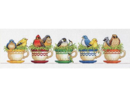 70-35394 Teacup Birds - Čajové šálky s ptáčky