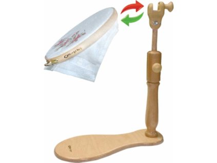 NUR190-1 Stolní stojánek pro upevnění malého rámu či kruhu