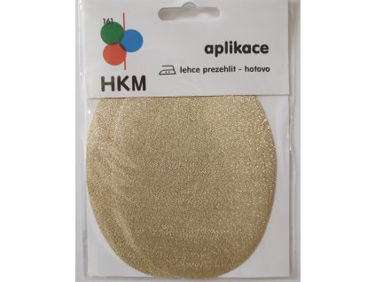 V70206GOLD Zažehlovací záplaty zlaté (12x9cm-2ks)