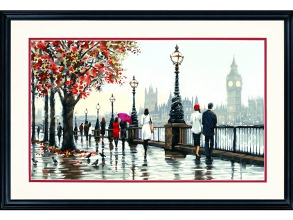 DIM73-91732 Malování podle čísel - Thames View (51x30cm)