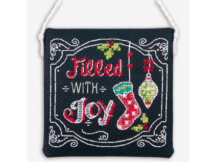 70-08927 Filled with Joy Ornament - dekorace