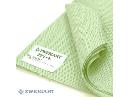 ZW3256-614 Bellana 20ct Lime Green (70x50cm)