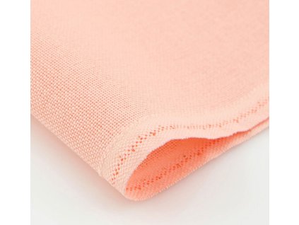 ZW3270-4087 Brittney Lugana 28ct Peach Rose (140x100cm)