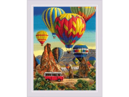 RIO-2021 Festival balónů v Kappadokii