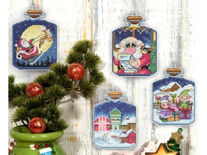 OR7679 Vánoční baňky 4ks