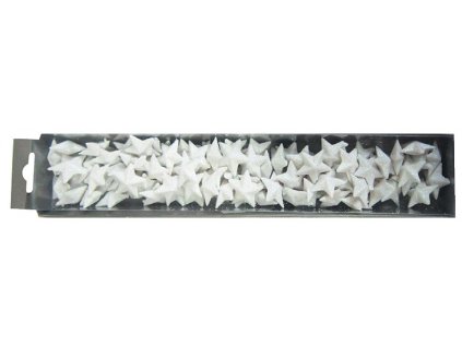 AP1955 Hvězdičky s glitrem v krabičce 2cm (90ks)