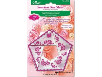 RT-CL8472 Šablona na výrobu látkových růžiček
