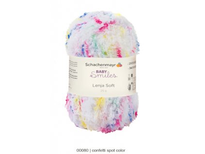 9807560-00080 Baby smiles Lenja soft 25g - Confetti Spot Color