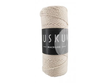 JUS09 Macrame 10 - krémová