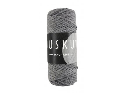 JUS10 Macrame 9 - šedá