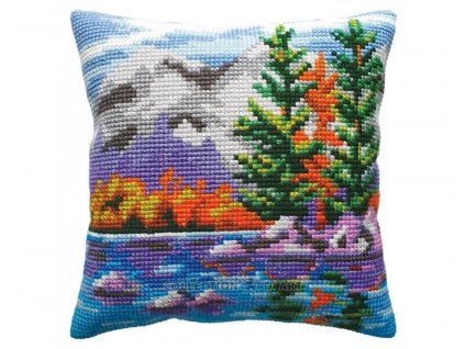 ADA5.445 Polštář s podzimní horskou krajinou