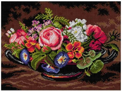 OR2836 Růžové pivoňky (30x40cm)
