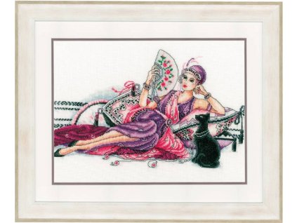 BF-VE2002-70.325 Dáma s kočkou