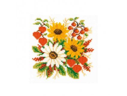 VE2002-70.348 (pn0011908) Kytice se slunečnicemi