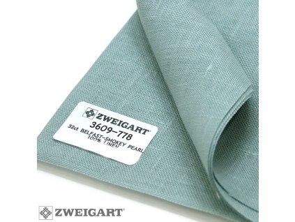 ZW3609-778 Belfast 32ct Smokey Pearl (70x100cm)