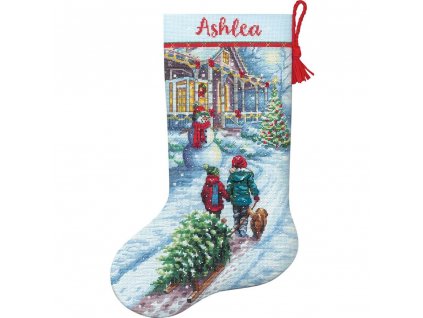 70-08995 Christmas Tradition Stocking - Punčocha