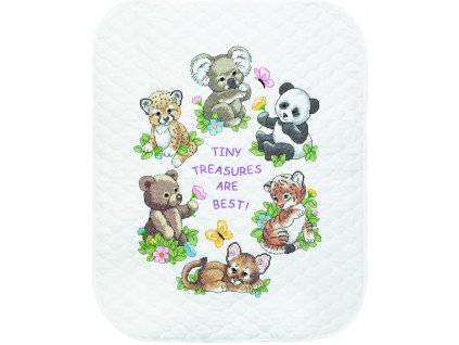 73064 Baby Animals Quilt - dětská přikrývka
