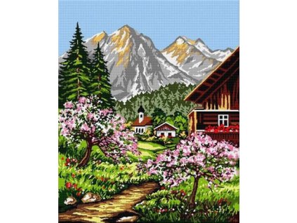 HU-AZ137 Jaro (gobelínový steh)