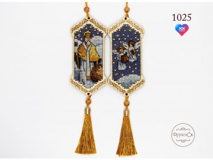 FRU-1025 Mikuláš (vyšívaná překližka)