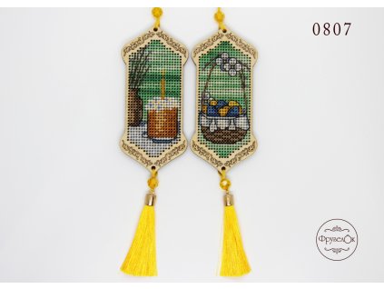 FRU-0807 Velikonoční pomlázka (vyšívaná překližka)