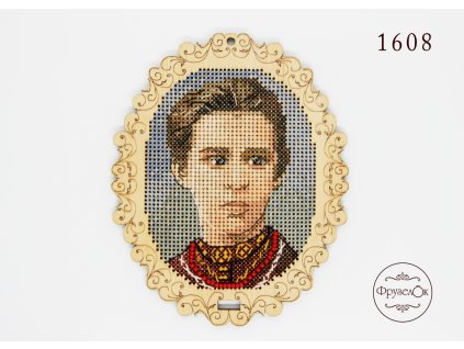 FRU-1608 Básnířka Lesja (vyšívaná překližka)