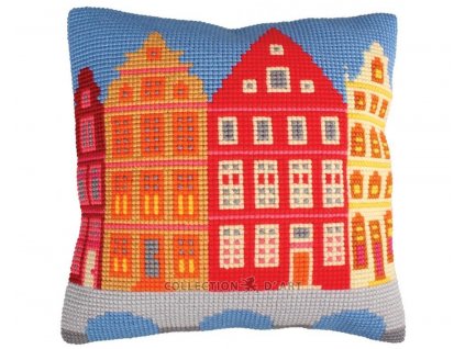 ADA5.224 Polštář s domečky