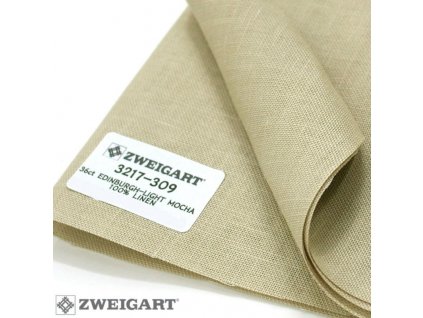 ZW3217-309 Edinburgh 36ct Light Mocha (70x100cm)
