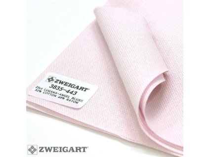 ZW3835-443 Lugana 25ct Angel Blush (70x50cm)