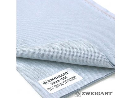 ZW3835-501 Lugana 25ct Light Blue (70x100cm)