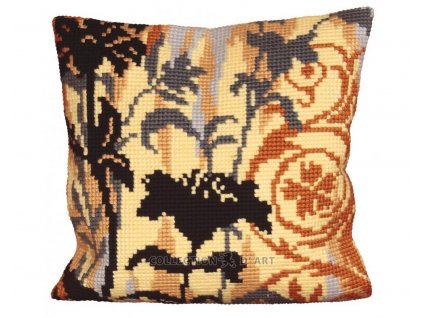 ADA5.017 Polštář s trávou a ornamenty