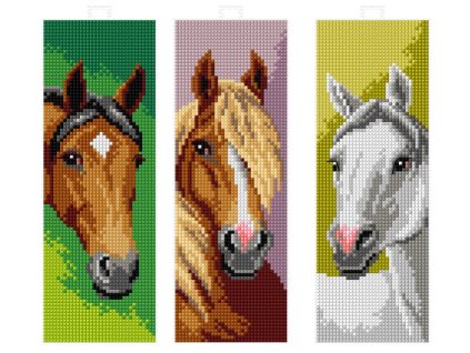 OR7693 Záložky do knihy - koně (3ks)