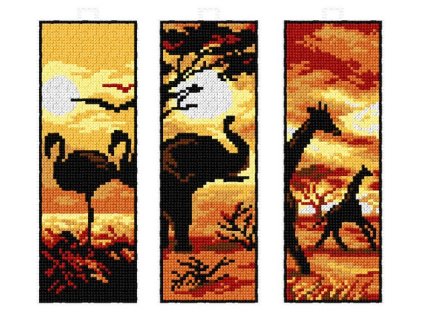 OR8704 Záložky do knihy - exotická zvířata (3ks)