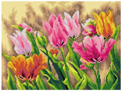 OR2660 Jarní tulipány (30x40cm)